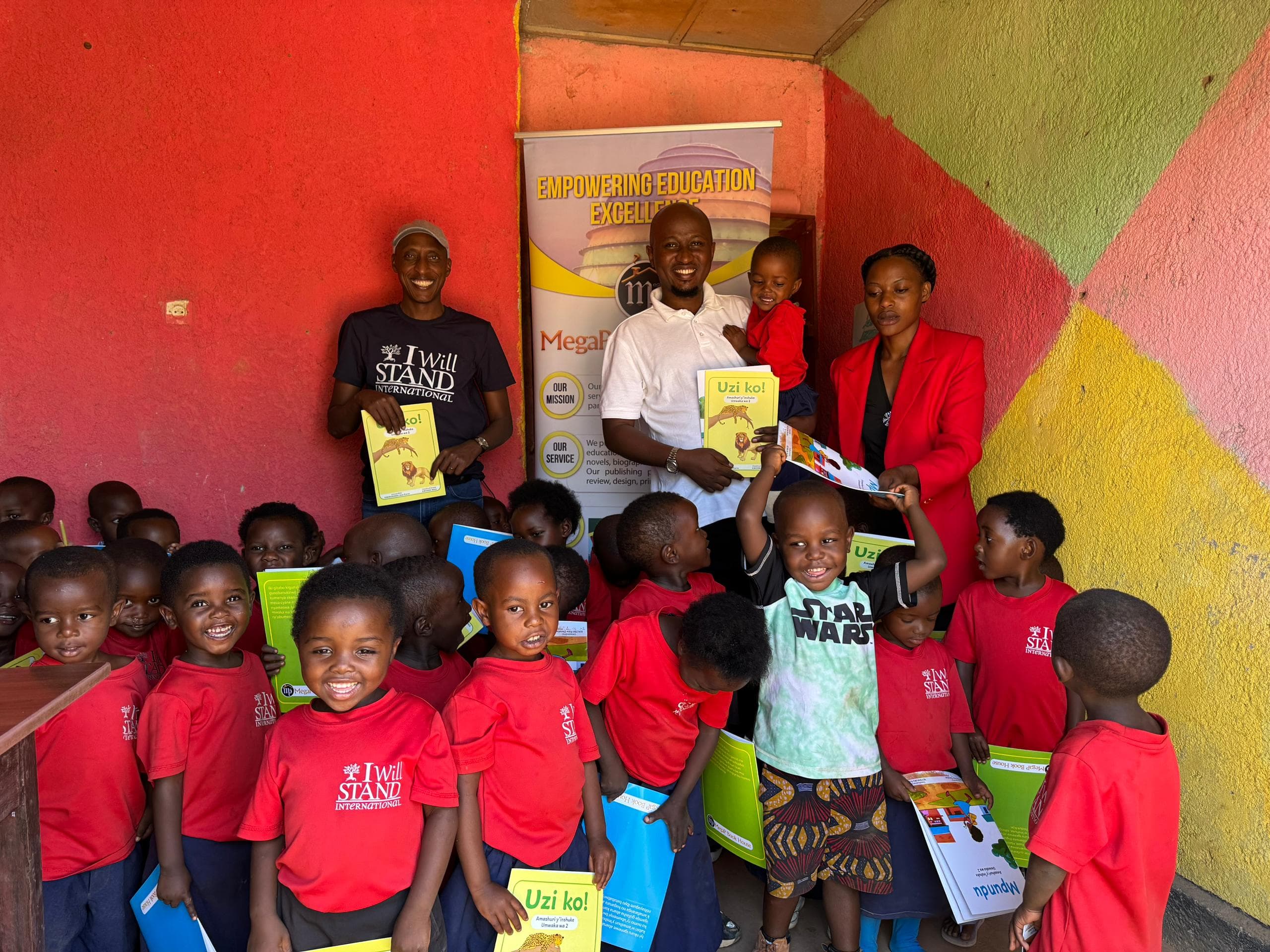 Cyiza Foundation book distribution